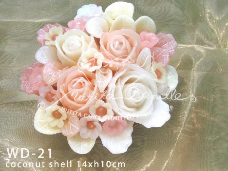 เทียนหอม เดชอุดม |  IVORY WEDDING SET | WD-21